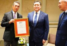 Kazakistan’da kurulan Otokar Central Asia Ali KOÇ açtı…. Kazakistan’da kurulan Otokar Central Asia Ali KOÇ açtı….