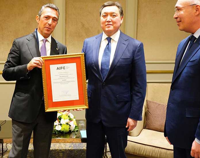 Kazakistan’da kurulan Otokar Central Asia Ali KOÇ açtı…. Kazakistan’da kurulan Otokar Central Asia Ali KOÇ açtı….