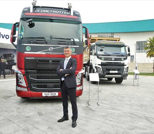 Volvo Trucks, İzmir Mermer Fuarı’nda…