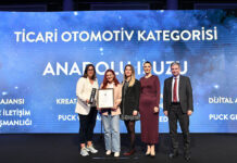 Anadolu Isuzu’ya The ONE Awards’da “Yılın İtibarlı Markası” Ödülü