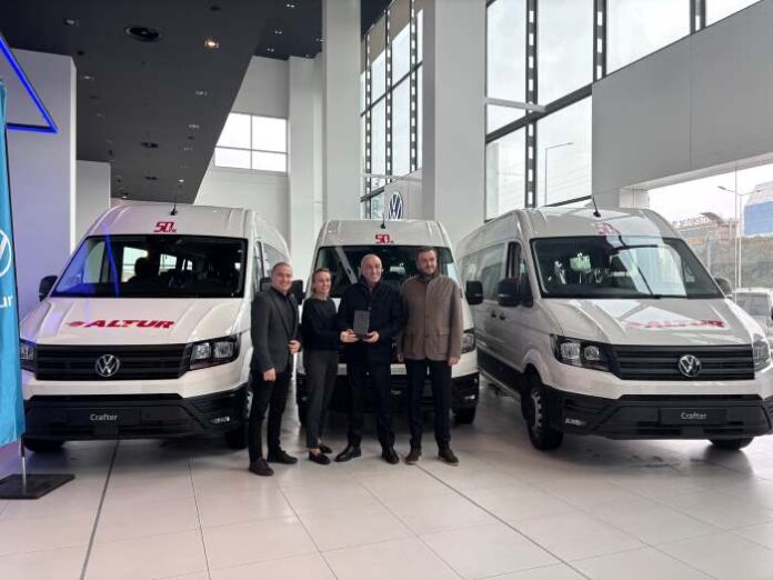 Altur Turizm araç filosunu Volkswagen Crafter ile güçlendirdi