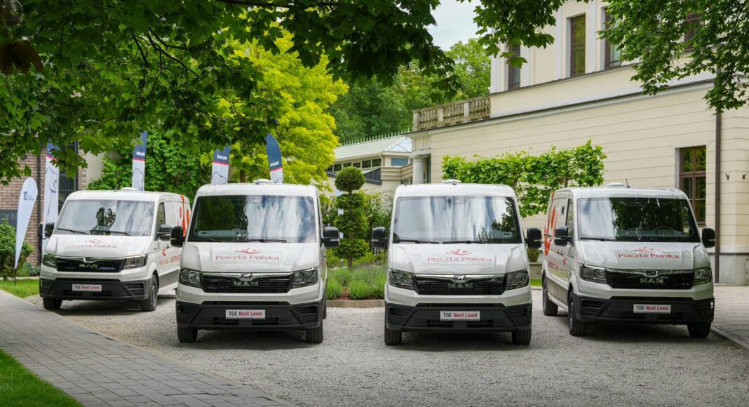 Polish Post, filosunu 230 MAN TGE aracıyla modernleştiriyor

